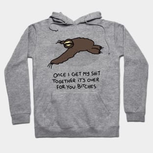 Grumpy Sloth Hoodie